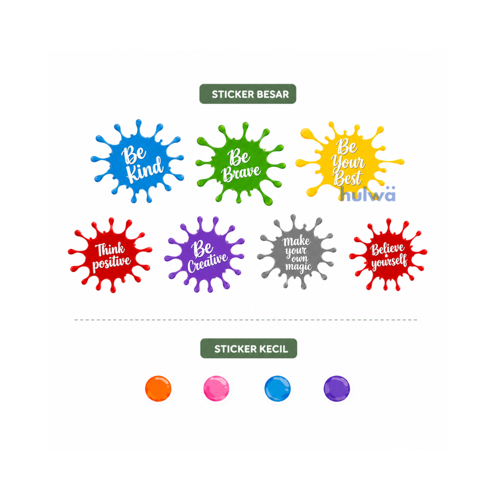 Hover Sticker Hias Kaca PAUD